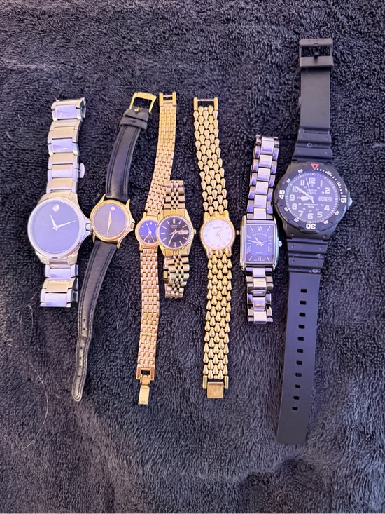 Other - Mixed Men's Watch Collection - Black and Gold Styles